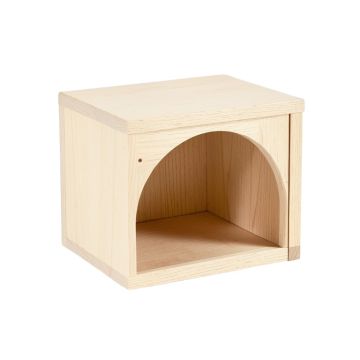 Aspen Dell Wall-Mounted Cat Perch - Ivory