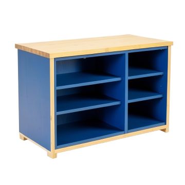 Rowan Bend Empty Countertop Canister Rack - Blue