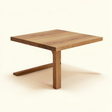 Serefina Teak Wood Coffee Table (synthetic illustration; no displayed measurements)