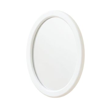 Briar Bend Framed Wall Mirror - White