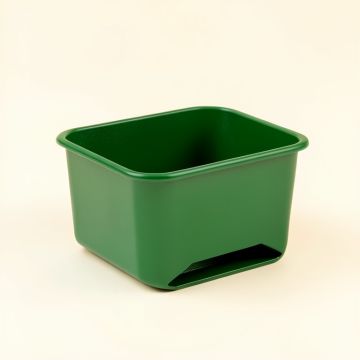 Rowan Bend Empty Raised Planter - Green (synthetic illustration; no displayed measurements)
