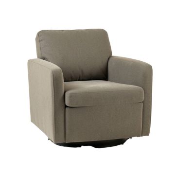 Mount Ida 30 '' Wide Polyester Swivel Armchair