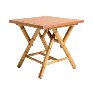 Holly Crest Patio Table - Terracotta (synthetic illustration; no displayed measurements)
