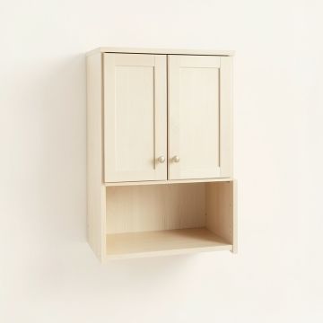 Rowan Bluff Wall-Mounted Laundry Cabinet - Ivory (synthetic illustration; no displayed measurements)