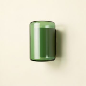 Hazel Bend Wall Sconce Mounted On A Plain Wall - Green (synthetic illustration; no displayed measurements)