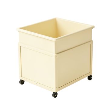 Field Dale Empty Rolling Workshop Cart - Cream