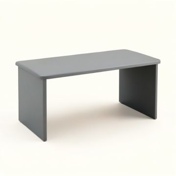 Laurel Field Desktop Monitor Riser - Gray (synthetic illustration; no displayed measurements)