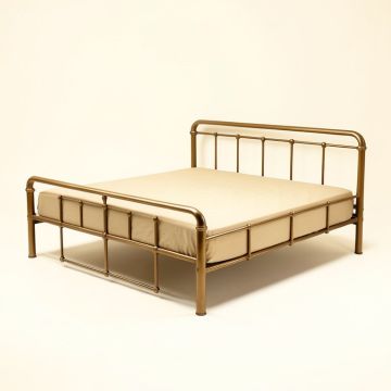 Metal Bed (synthetic illustration; no displayed measurements)