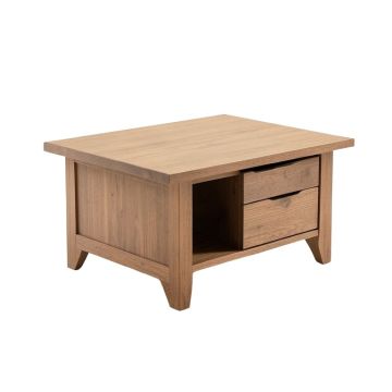 Brasstown Block Coffee Table With Storage