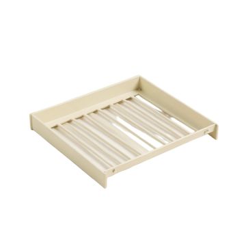 Holly Dale Empty Under-Desk Cable Tray - Ivory