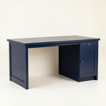Clay Edge Empty Workshop Workbench - Navy (synthetic illustration; no displayed measurements)