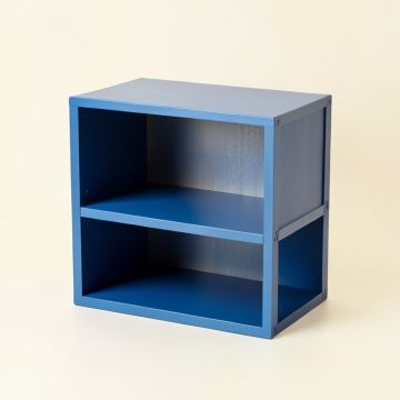 Ash Bend Low Toy Storage Unit - Blue (synthetic illustration; no displayed measurements)