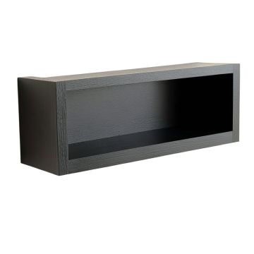 Lake Bridge Wall-Mounted Shelf - Black
