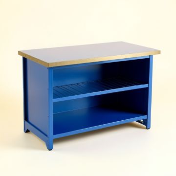 Elm Bluff Empty Countertop Canister Rack - Blue (synthetic illustration; no displayed measurements)
