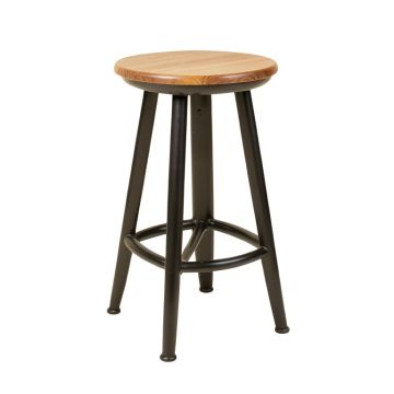 Crystelle Solid Wood Bar & Counter Stool