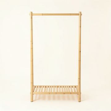 Birch Branch Empty Garment Rack - Beige (synthetic illustration; no displayed measurements)