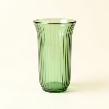 Laurel Branch Empty Decorative Vase - Green (synthetic illustration; no displayed measurements)