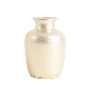 Sage Bend Empty Decorative Vase - Ivory