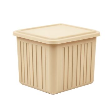 Juniper Bend Closed Outdoor Storage Box - Beige