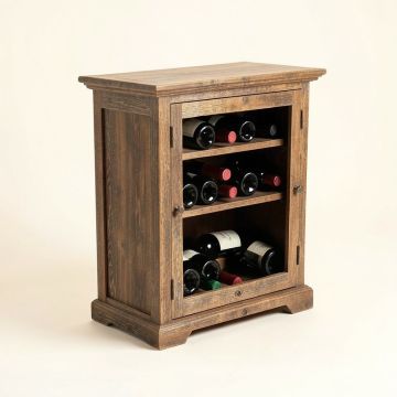 Pryor Bar With Wine Storage (synthetic illustration; no displayed measurements)