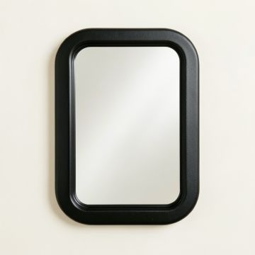 Briar Crossing Framed Wall Mirror - Black (synthetic illustration; no displayed measurements)