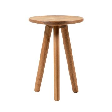 Teak Tripod End Table