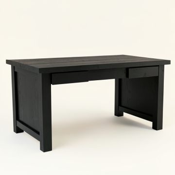 Heath Bluff Empty Workshop Workbench - Black (synthetic illustration; no displayed measurements)