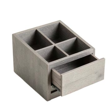 Spruce Bluff Empty Coffee-Station Organizer - Gray