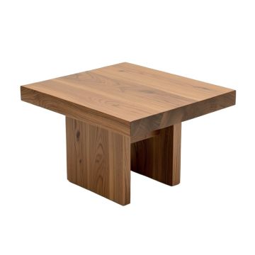 Lataif Solid Wood Block Coffee Table