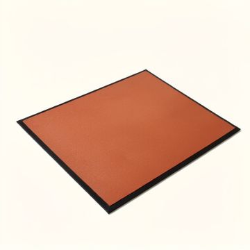Copper And Black `` Welcome And Good Bye '' Outdoor Mat 30 X 18 (synthetic illustration; no displayed measurements)