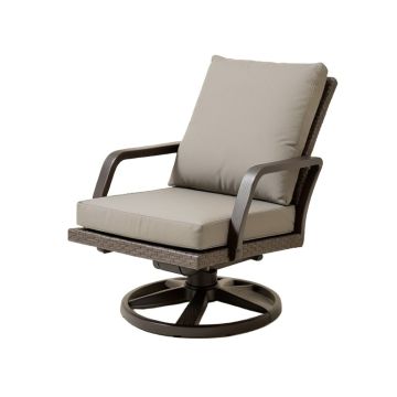 Wellow Baytree Egg Swivel Patio Chair With Cushions