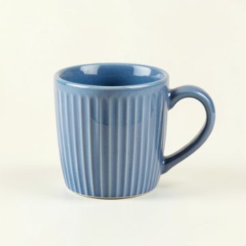 Slate Bridge Ceramic Mug - Blue (synthetic illustration; no displayed measurements)