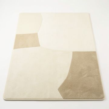 Hill Bluff Rectangular Area Rug - Cream (synthetic illustration; no displayed measurements)