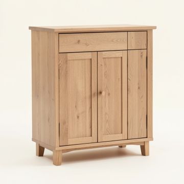 Sunstand Wooded Top 4Drw 4Dr Buffet Cabinet (synthetic illustration; no displayed measurements)