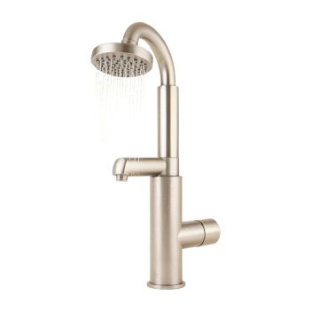 Rivera Led Rain Head Pressure Balanced Shower Faucet With Rough-In Valve