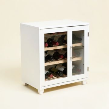 6 Bottle Wine Bar Cabinet (synthetic illustration; no displayed measurements)