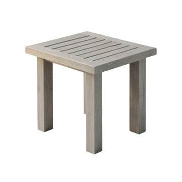 Field Bend Compact Balcony Table - Gray