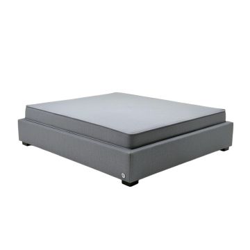 Allegona Upholstered Low Profile Storage Platform Bed