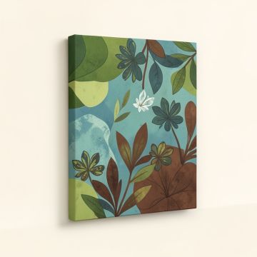 Summer 5 Graphic Art On Wrapped Canvas (synthetic illustration; no displayed measurements)