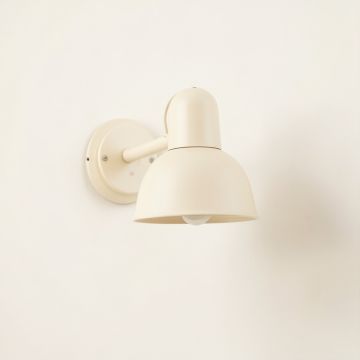 Willow Bridge Wall Sconce Mounted On A Plain Wall - Ivory (synthetic illustration; no displayed measurements)