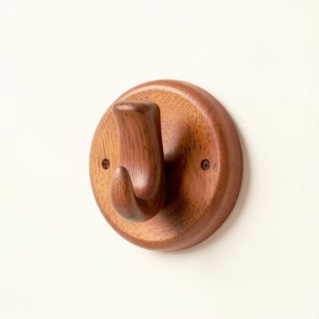 Sage Arc Wall-Mounted Robe Hook - Terracotta (synthetic illustration; no displayed measurements)