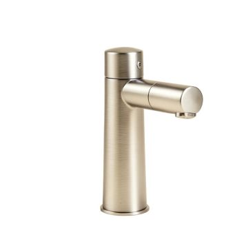 Dfi Brushed Nickel Waterfall Commercial Bathroom Faucet Single Handle One Hole Vessel Sink Faucets