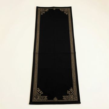 Heath Brook Narrow Runner Rug - Black (synthetic illustration; no displayed measurements)