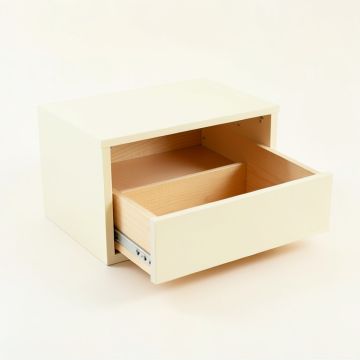 Linden Dale Small-Parts Storage Drawer Cabinet - Ivory (synthetic illustration; no displayed measurements)