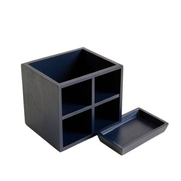 Shore Bluff Empty Coffee-Station Organizer - Navy