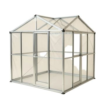 Monticello 8 Ft. W X 16 Ft. D Hobby Greenhouse