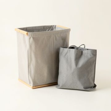 Wren Dell Laundry Sorting Station With Plain Removable Bags - Gray (synthetic illustration; no displayed measurements)