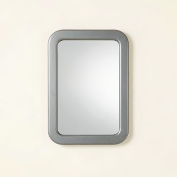 Stone Bluff Framed Wall Mirror - Gray (synthetic illustration; no displayed measurements)