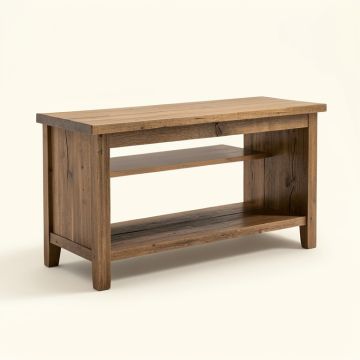 Folcroft Wooden Console Table (synthetic illustration; no displayed measurements)