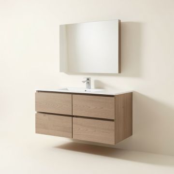 Albion 24.5 '' Wall-Mounted Single Bathroom Vanity Set (synthetic illustration; no displayed measurements)